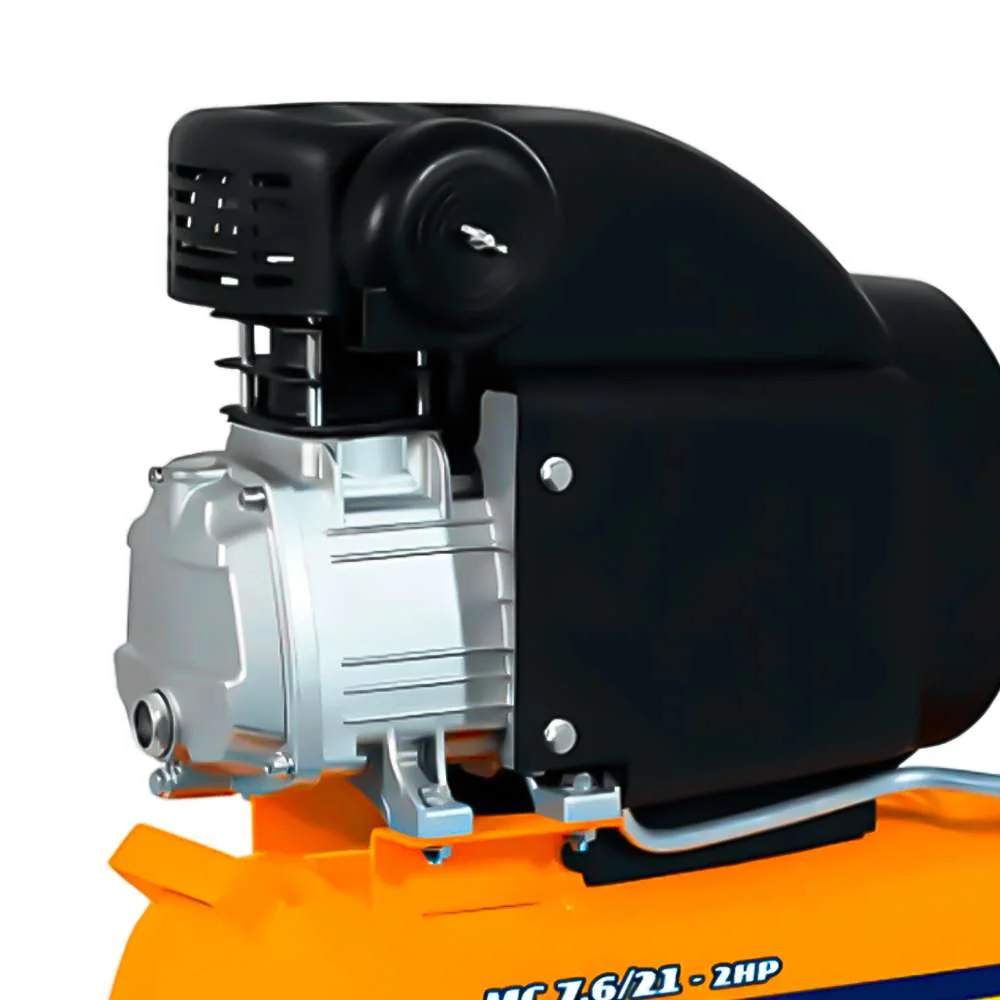 Motocompressor de Ar 21 L 2Hp Chiaperini 220V MC 7.6/21