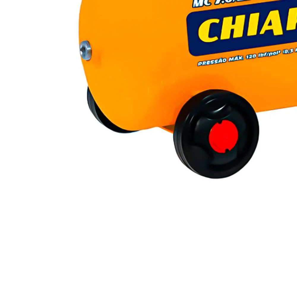 Motocompressor de Ar 21 L 2Hp Chiaperini 220V MC 7.6/21