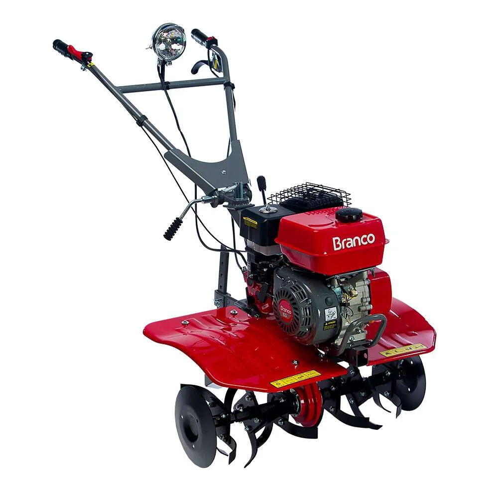 Motocultivador Tratorito a Gasolina 6,5Cv 800Mm 2 Marchas Branco