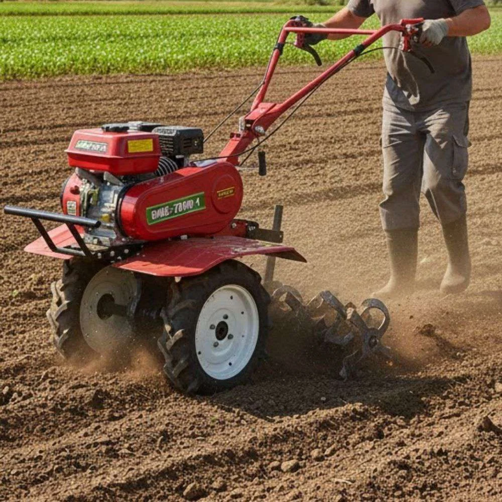 Motocultivador Tratorito Gasolina 7Hp 4 Tempos Garthen