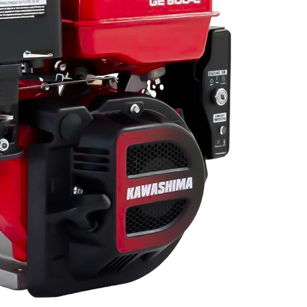 Motor a Gasolina 9Hp 277Cc com Sensor de Óleo Kawashima