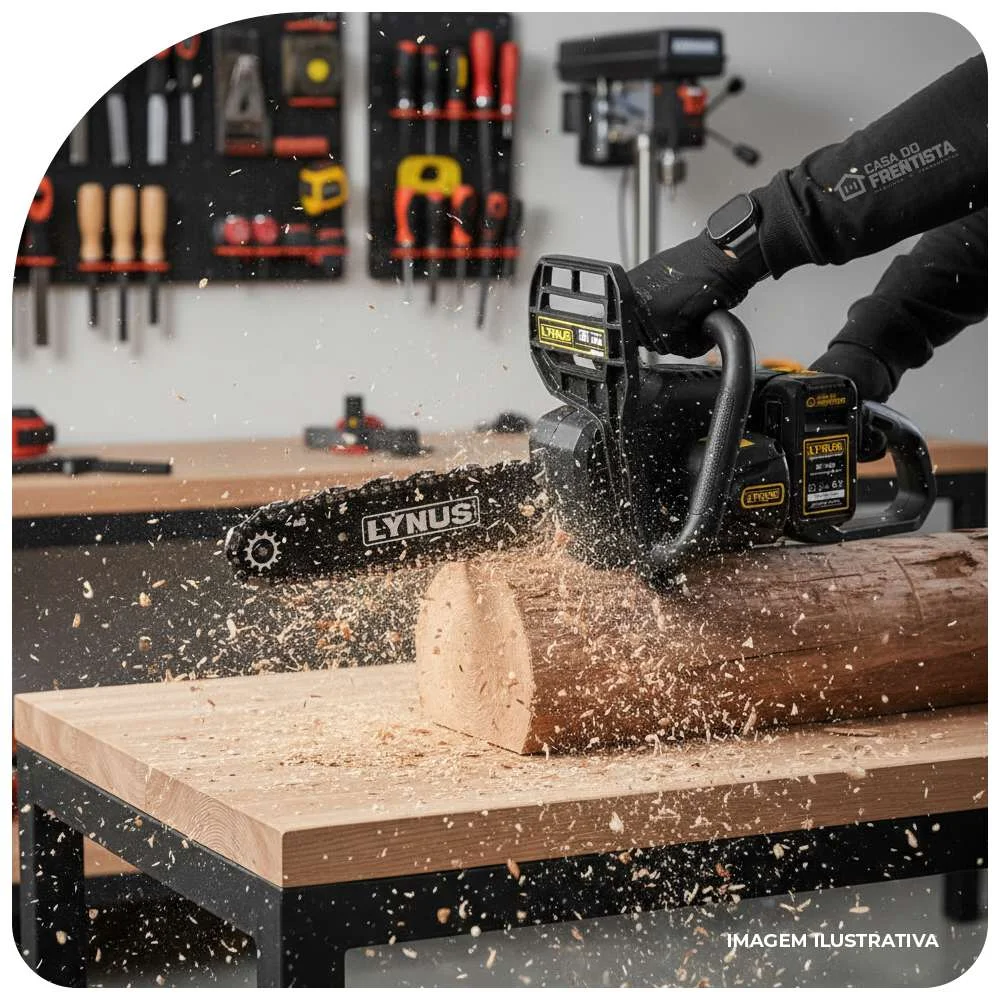 Motosserra a Bateria 20V 2Ah Mbli-10/20 Lynus