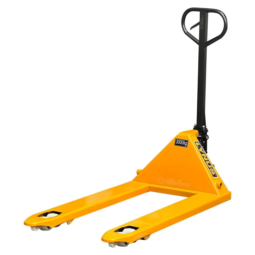 Paleteira Hidráulica 3T com Roda Dupla 685X1150 MM Lynus