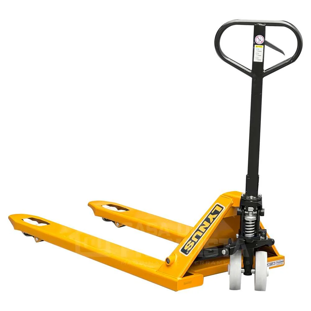 Paleteira Hidráulica 3T com Roda Dupla 685X1150 MM Lynus