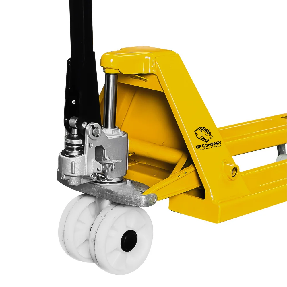 Paleteira Hidráulica Manual 2T com Roda Dupla de Nylon 550X1100Mm