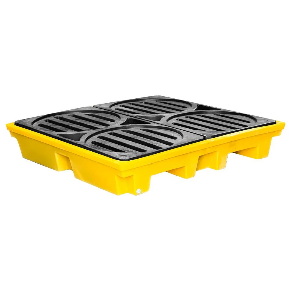 Pallet de Contenção de até 150 Litros para 4 Tambores Gpcomany