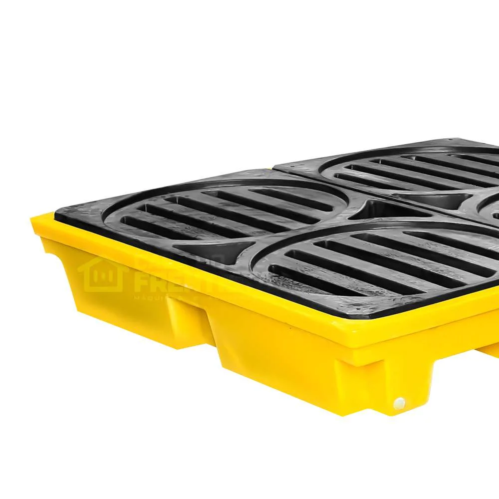 Pallet de Contenção de até 150 Litros para 4 Tambores Gpcomany