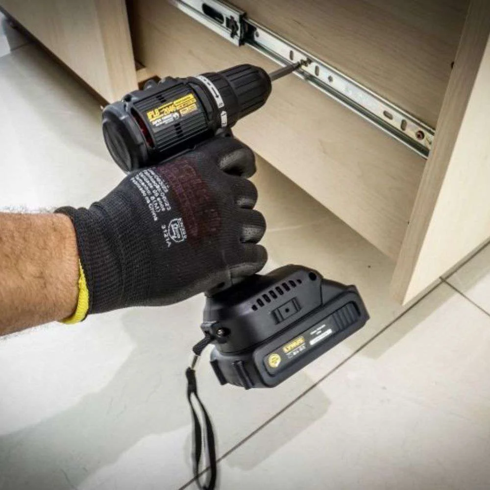 Parafusadeira a Bateria 20V Lynus com Impacto Potência e Mobilidade em Uma Única Ferramenta