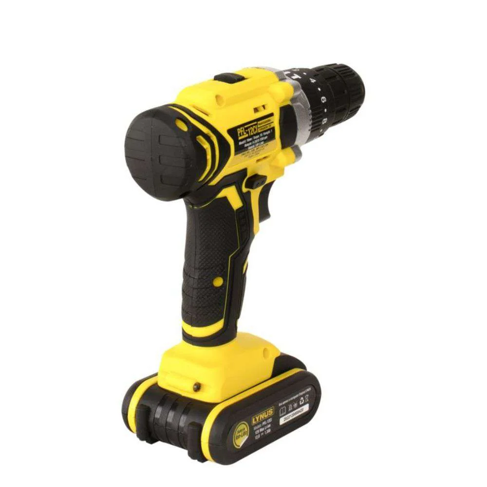 Parafusadeira e Furadeira a Bateria 12V Pfl-12Ci Lynus