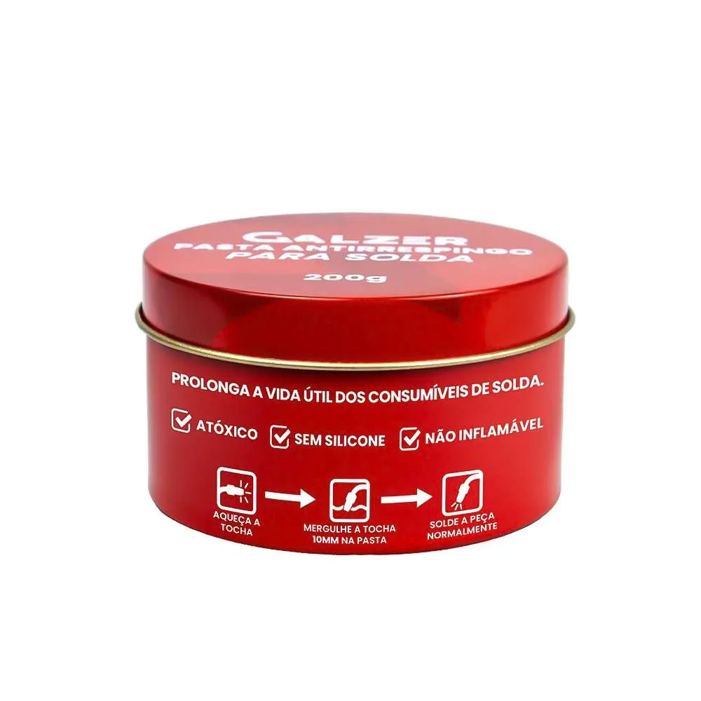 Pasta Antirrespingo Nas-200 200G Galzer
