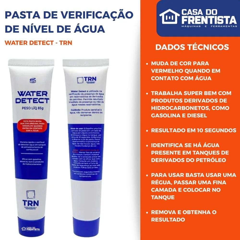 Pasta de Verificação Nivel de Água Water Detect Trn