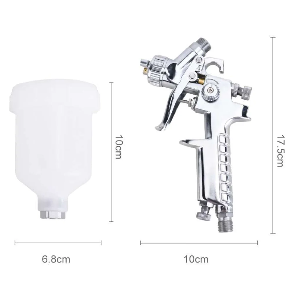 Pistola de Pintura Por Gravidade 1.0Mm 58Psi R805 Rongpeng