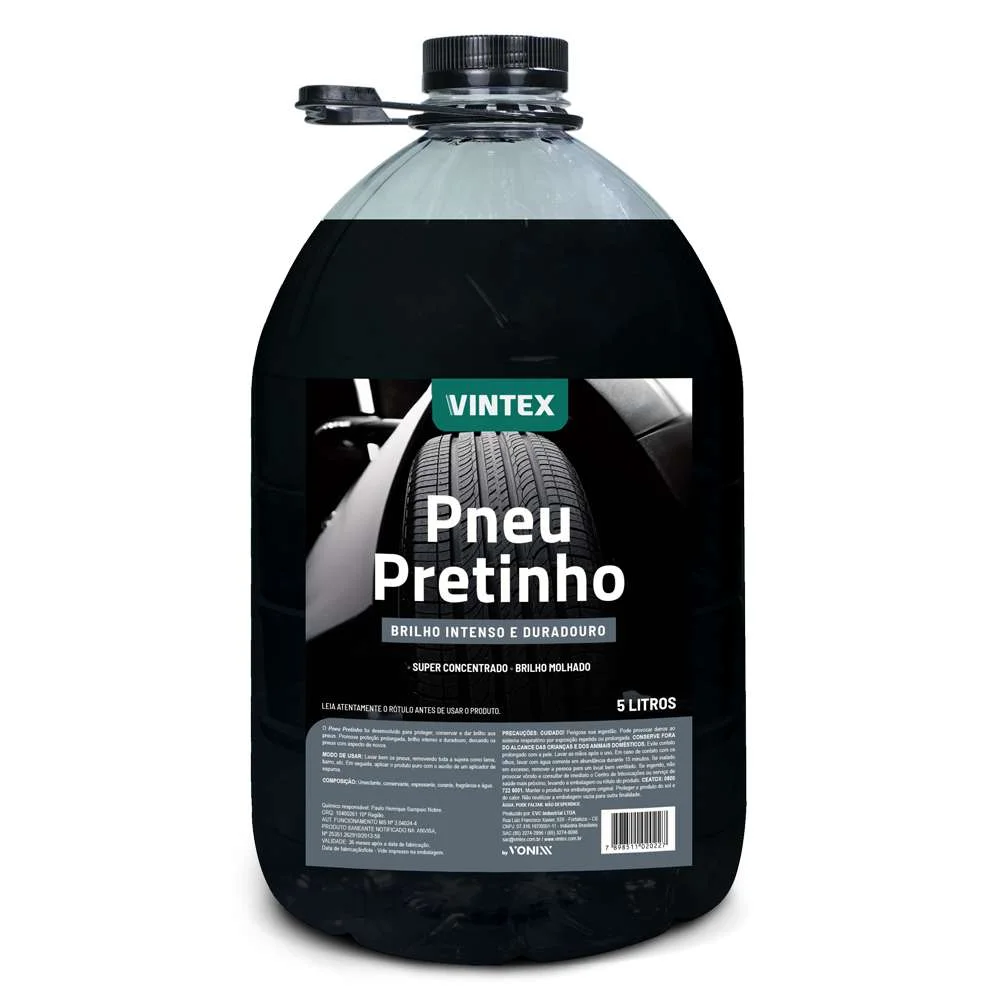 Pneu Pretinho 5 Litros Vintex Vonixx