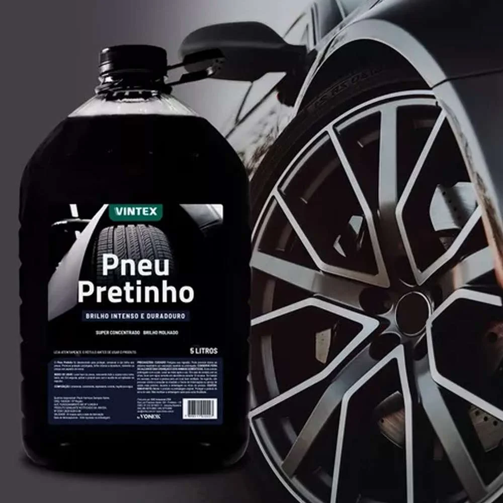 Pneu Pretinho 5 Litros Vintex Vonixx