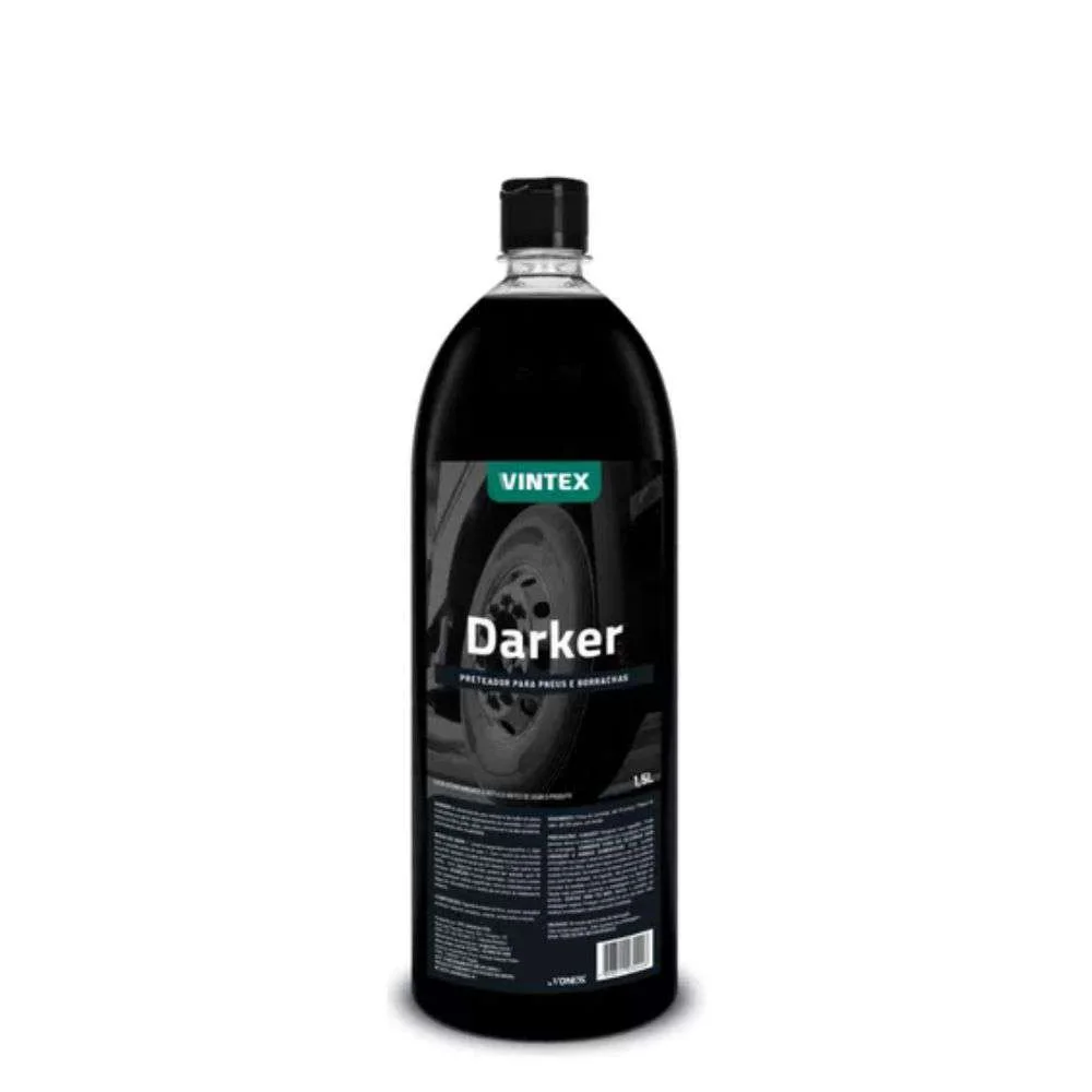 Pneu Pretinho e Protetor de Borracha Darker 1,5L Vintex