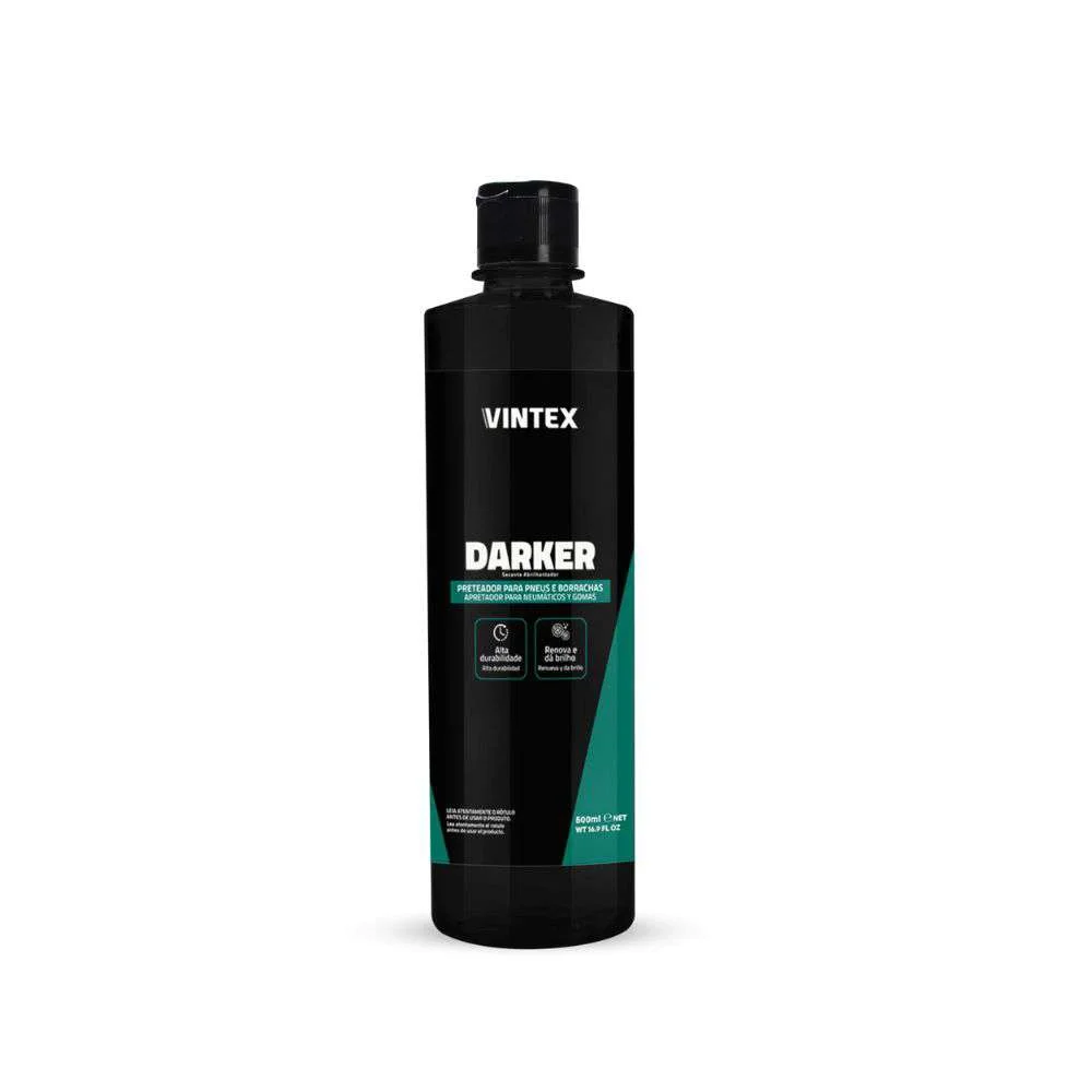 Pneu Pretinho e Protetor de Borracha Darker 500Ml Vintex