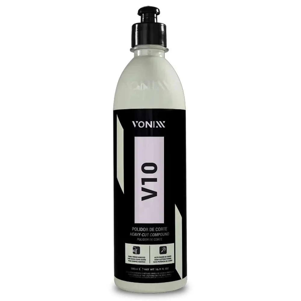 Polidor de Corte para Verniz Asiático V10 500Ml Vonixx