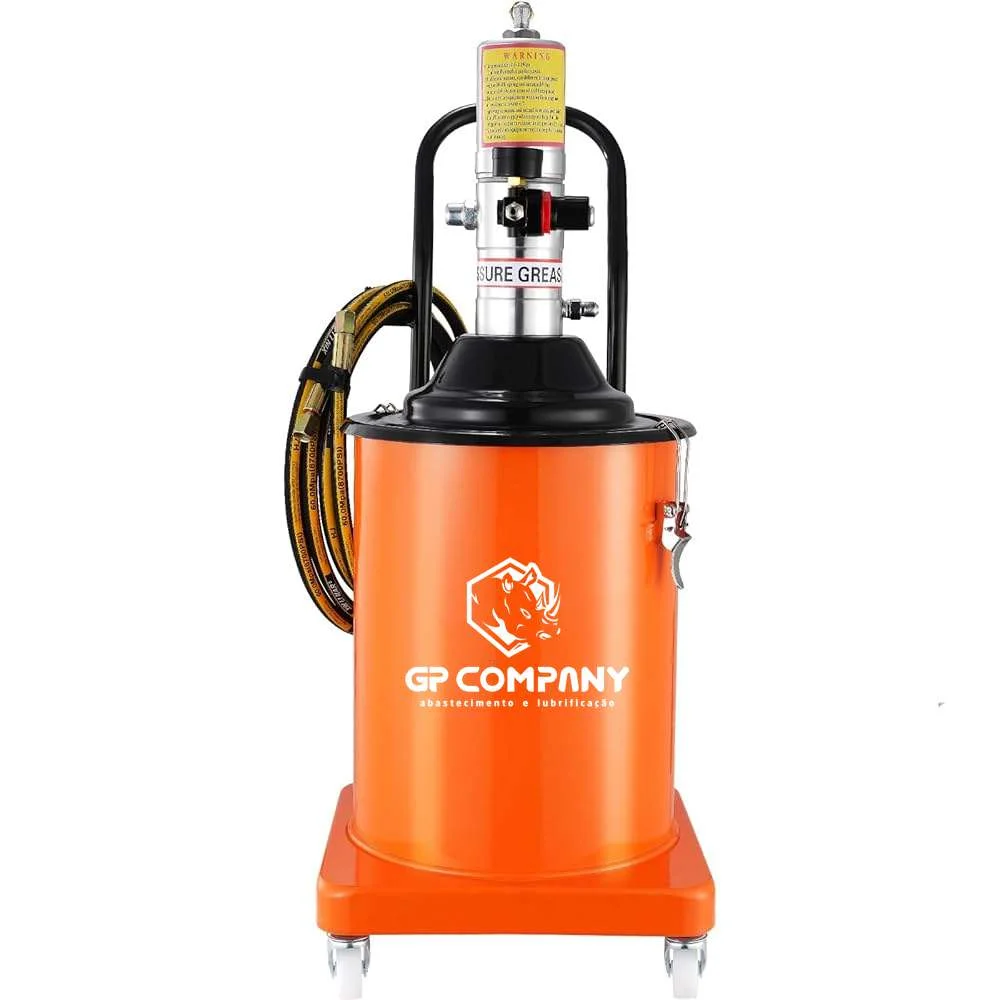 Propulsora Pneumática de Graxa 20Kg com Comando 4M 50:1 Gp Company