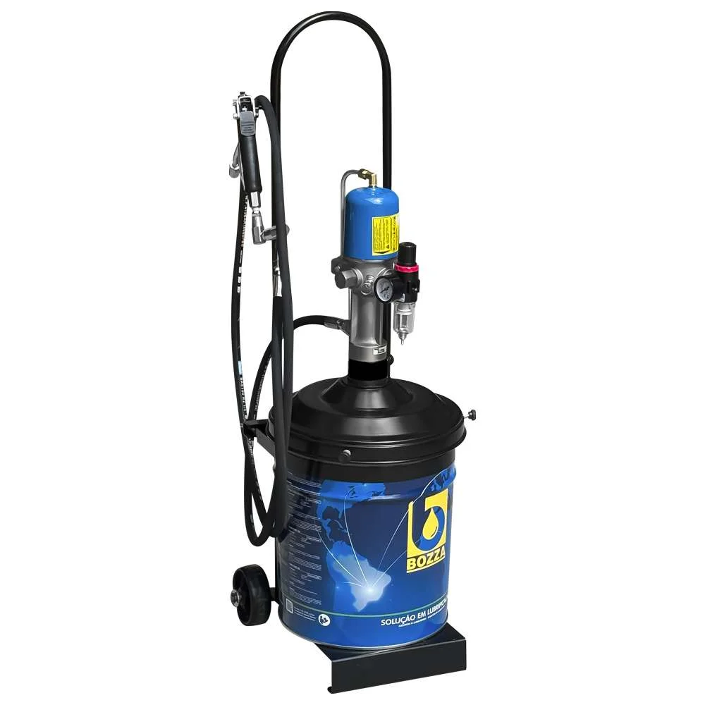 Propulsora Pneumática para Graxa 20Kg Strike System 11020-R20-G5 Alta Performance