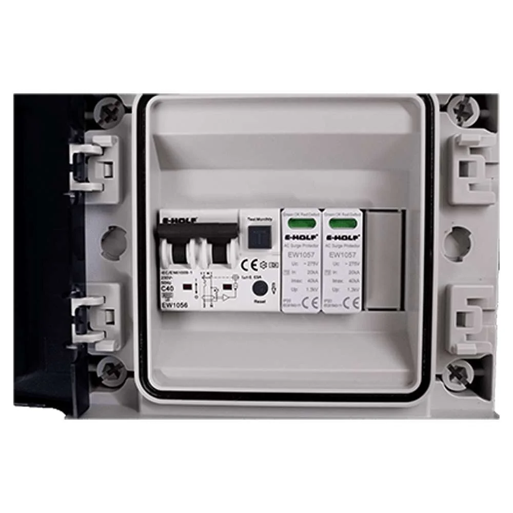 Quadro de Proteção para Carregador Elétrico 7,2 Kw Ew1066