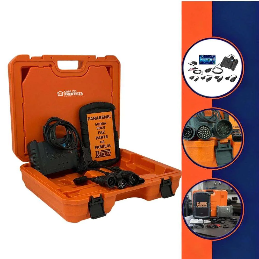 Scanner Automotivo 3 Pro Raven108830 Completo Atualizado