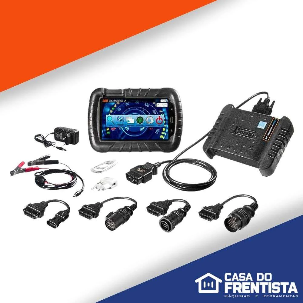 Scanner Automotivo 3 Pro Raven108830 Completo Atualizado