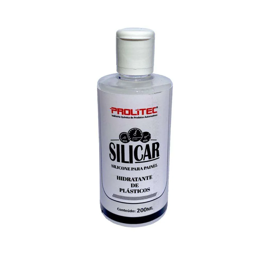 Silicar Hidratante de Plásticos para Interior de Veiculos 200 ML Prolitec