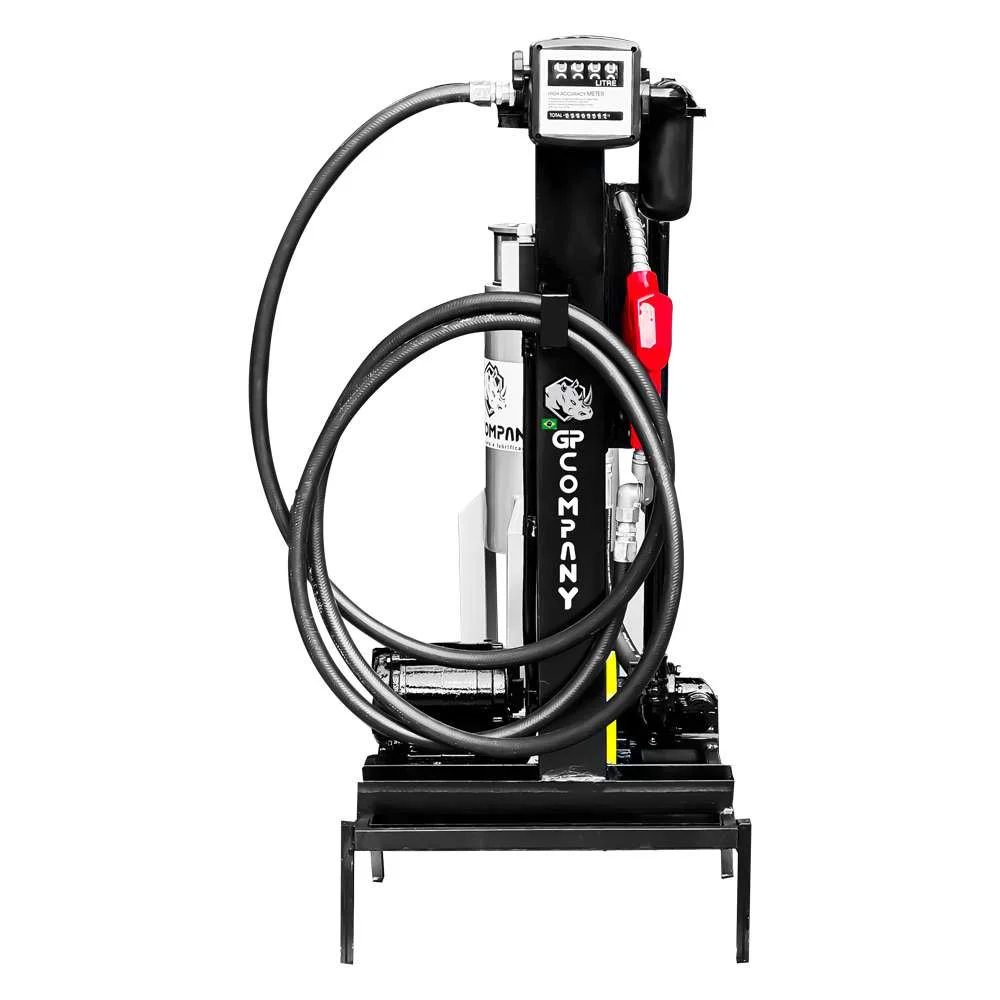 Skid Bomba de Abastecimento Industrial 60L/Min Trifásico com Filtro Foguetinho para Diesel Gp Company