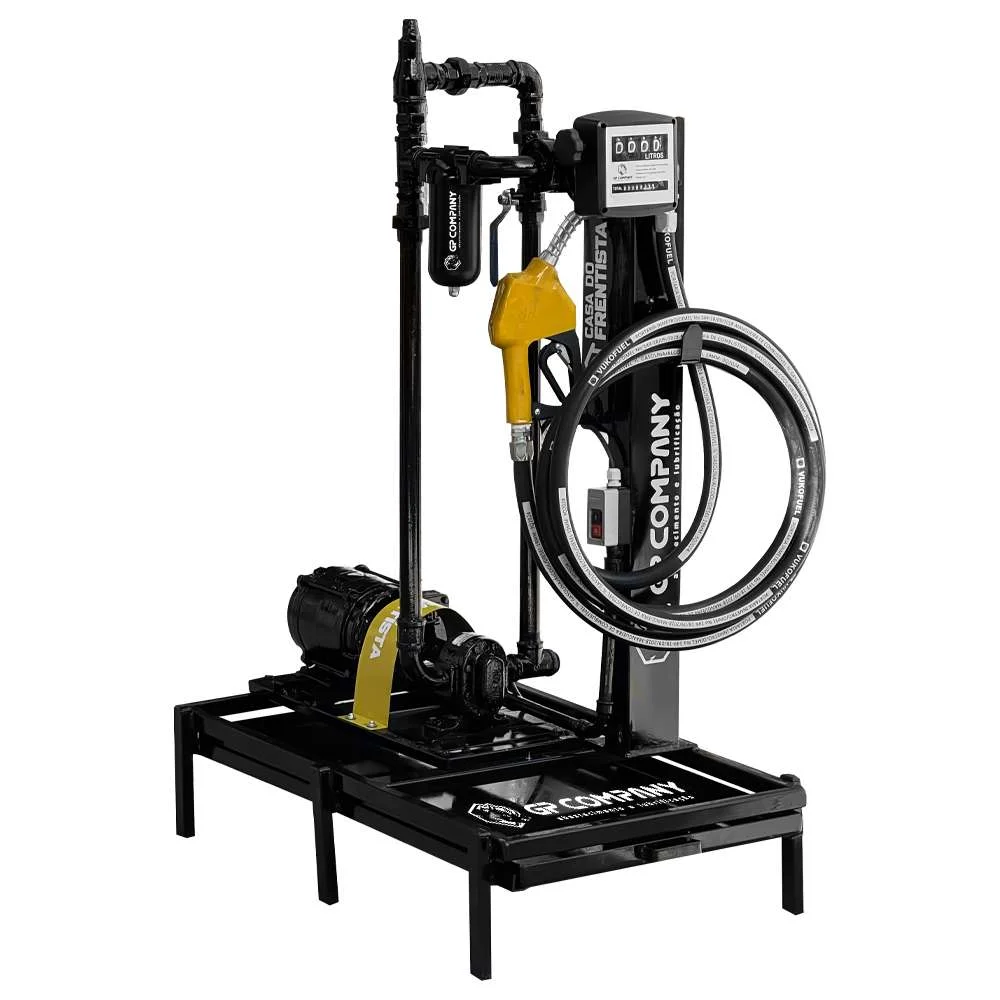 Skid Bomba de Abastecimento Industrial 60L/Min Trifásico para Diesel Gp Company
