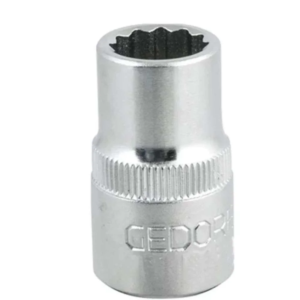 Soquete 1/2 X 9 MM Estriado R61100906 Gedore Red