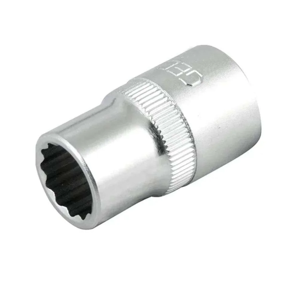 Soquete Estriado Curto 11Mm Encaixe 1/2 Gedore Red R61101106