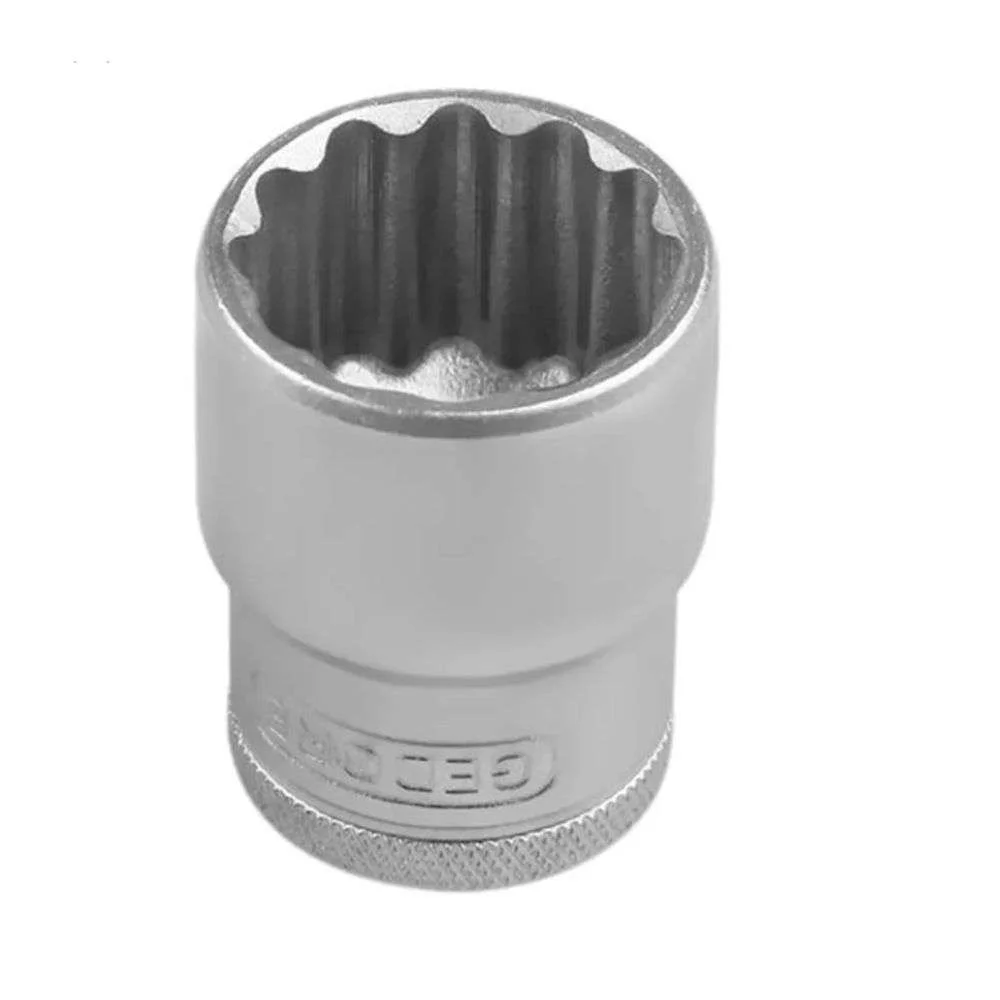 Soquete Estriado Curto 11Mm Encaixe 1/2 Gedore Red R61101106