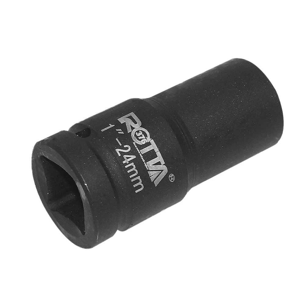 Soquete Sextavado de Impacto 1 Pol X 24 MM Longo
