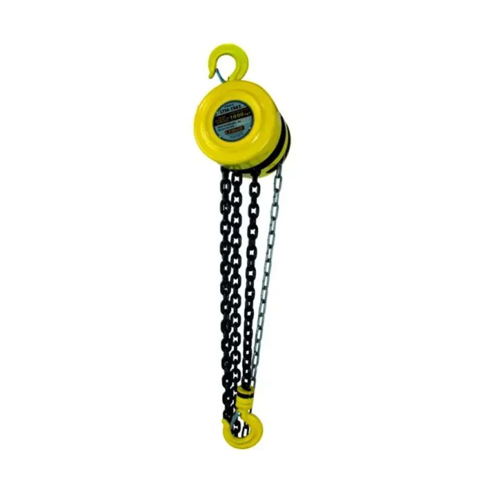 Talha Manual de Corrente 1 Ton 3 Metros Ltm-1003 Lynus