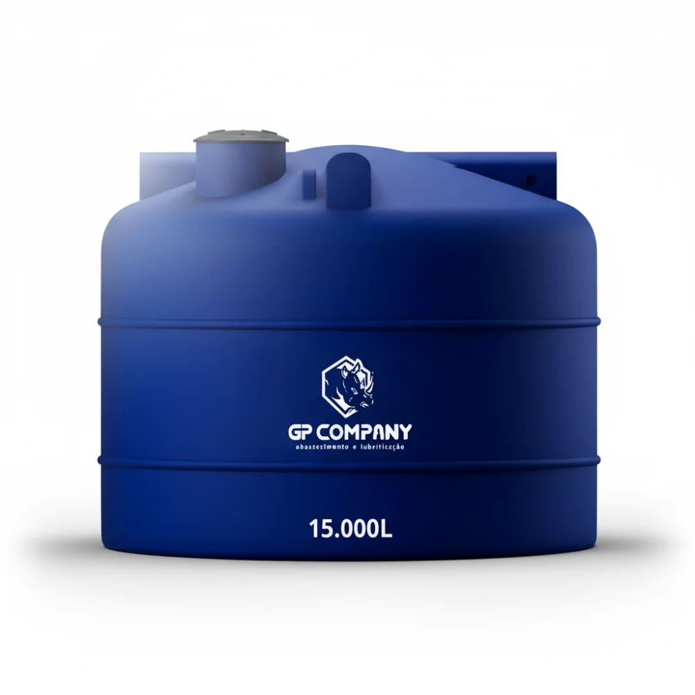 Tanque 15.000L em Polietileno para Diversos Fluídos
