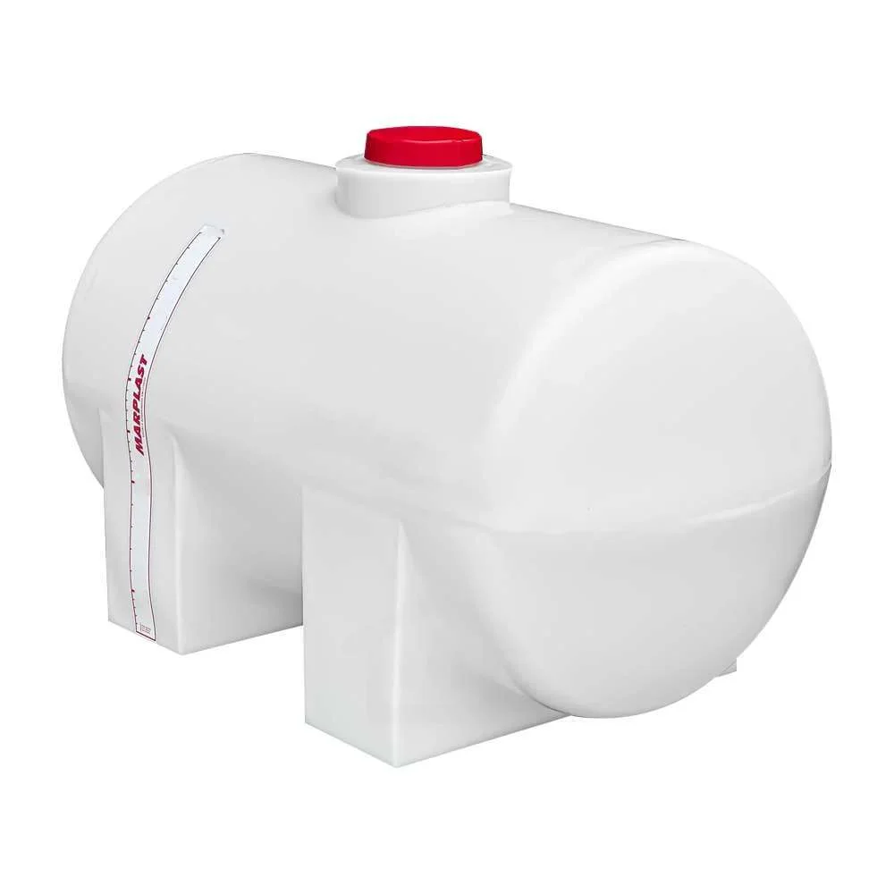 Tanque Combustível 350L Cilíndrico Horizontal Polietileno