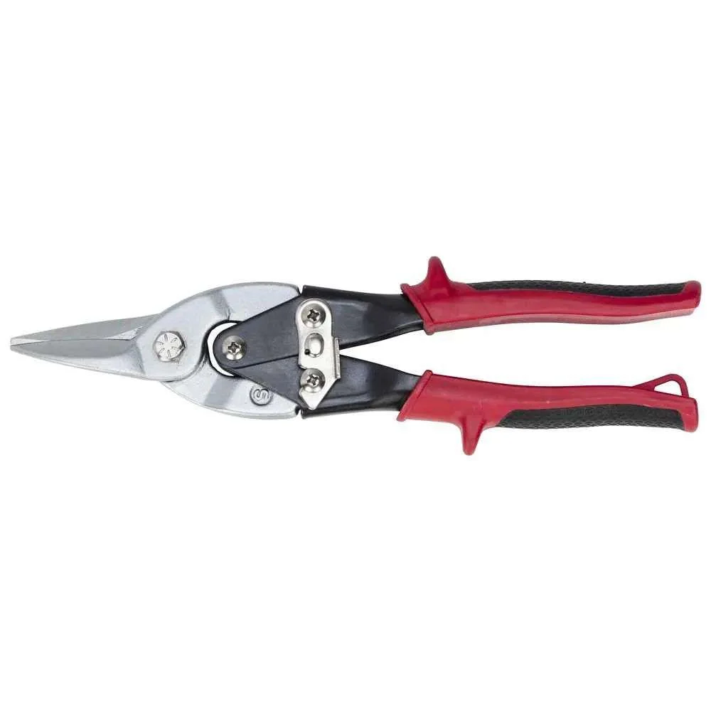 Tesoura Tipo Aviação Corte Reto 10" Gedore Red R93310141 Alta Resistência