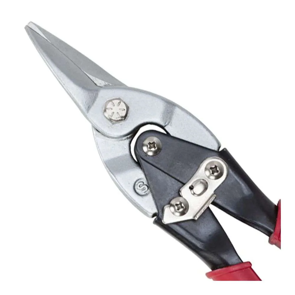 Tesoura Tipo Aviação Corte Reto 10" Gedore Red R93310141 Alta Resistência
