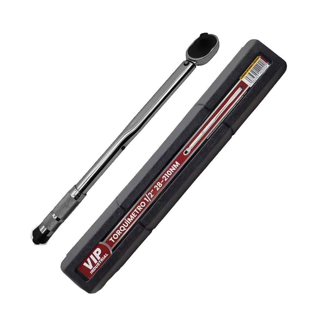 Torquímetro de Estalo 1/2" | 28 a 210Nm com Maleta uso Manual