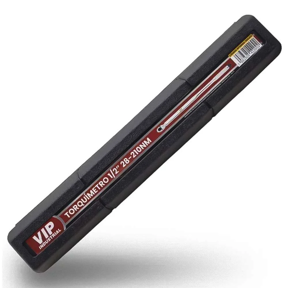 Torquímetro de Estalo 1/2" | 28 a 210Nm com Maleta uso Manual