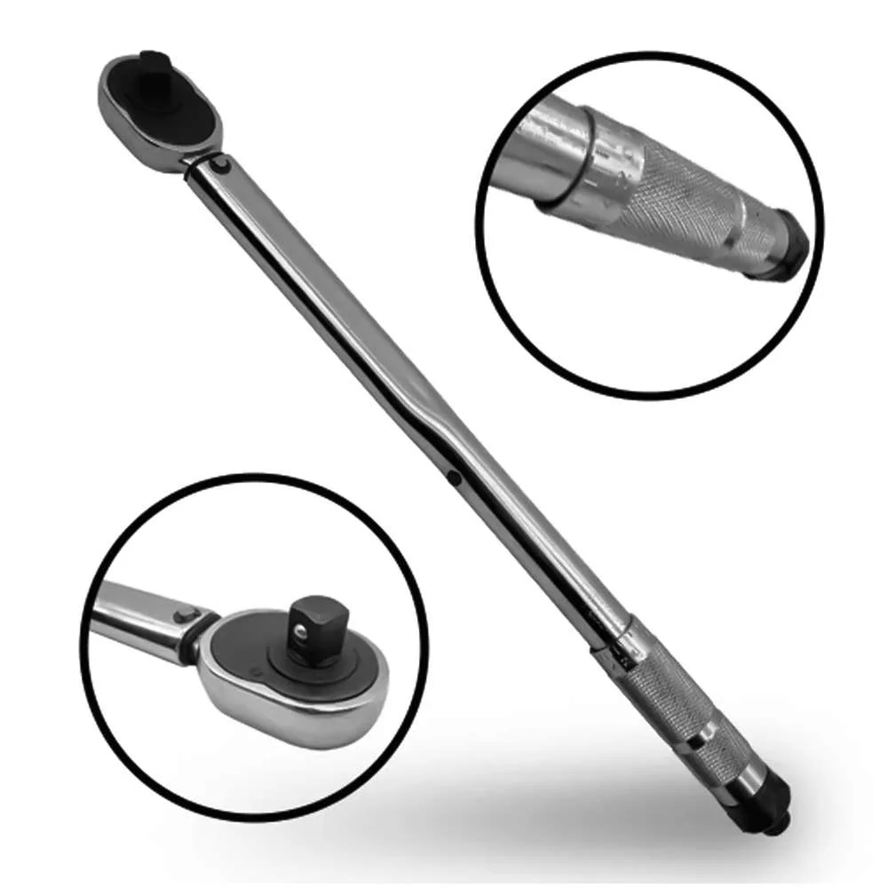 Torquímetro de Estalo 1/2" | 28 a 210Nm com Maleta uso Manual