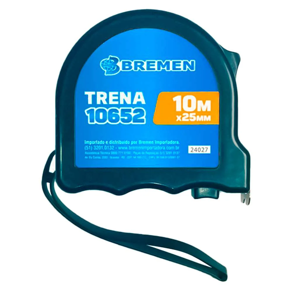 Trena de Aço 10M X 25Mm 10652 Bremen