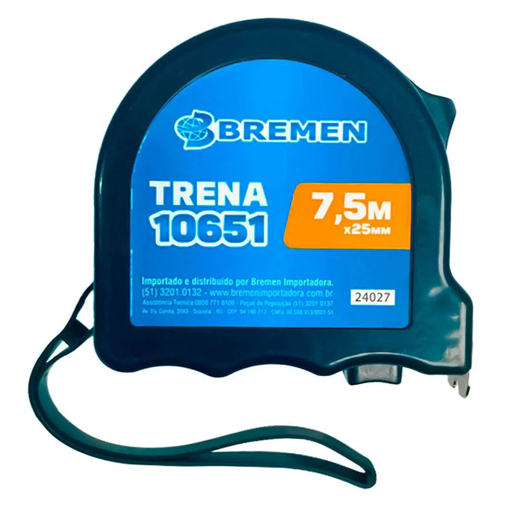 Trena de Aço 7.5M X 25Mm 10651 Bremen