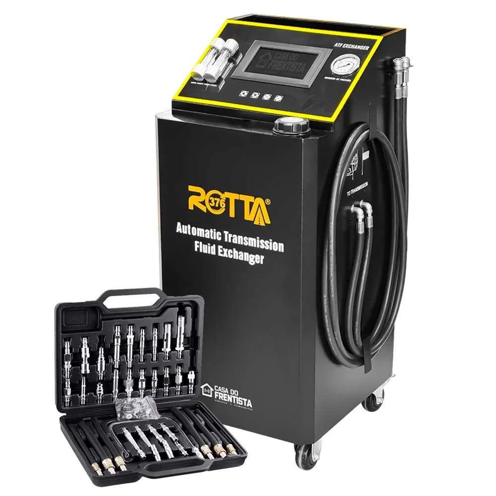 Trocador de Fluido de Transmissão Automática Profissional com Tela Lcd 10 e Kit Completo