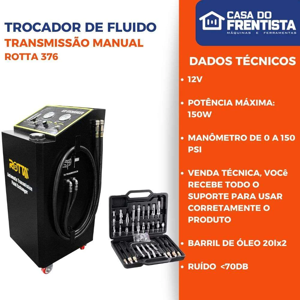 Trocador de Fluido Transmissao Manual Rotta 376