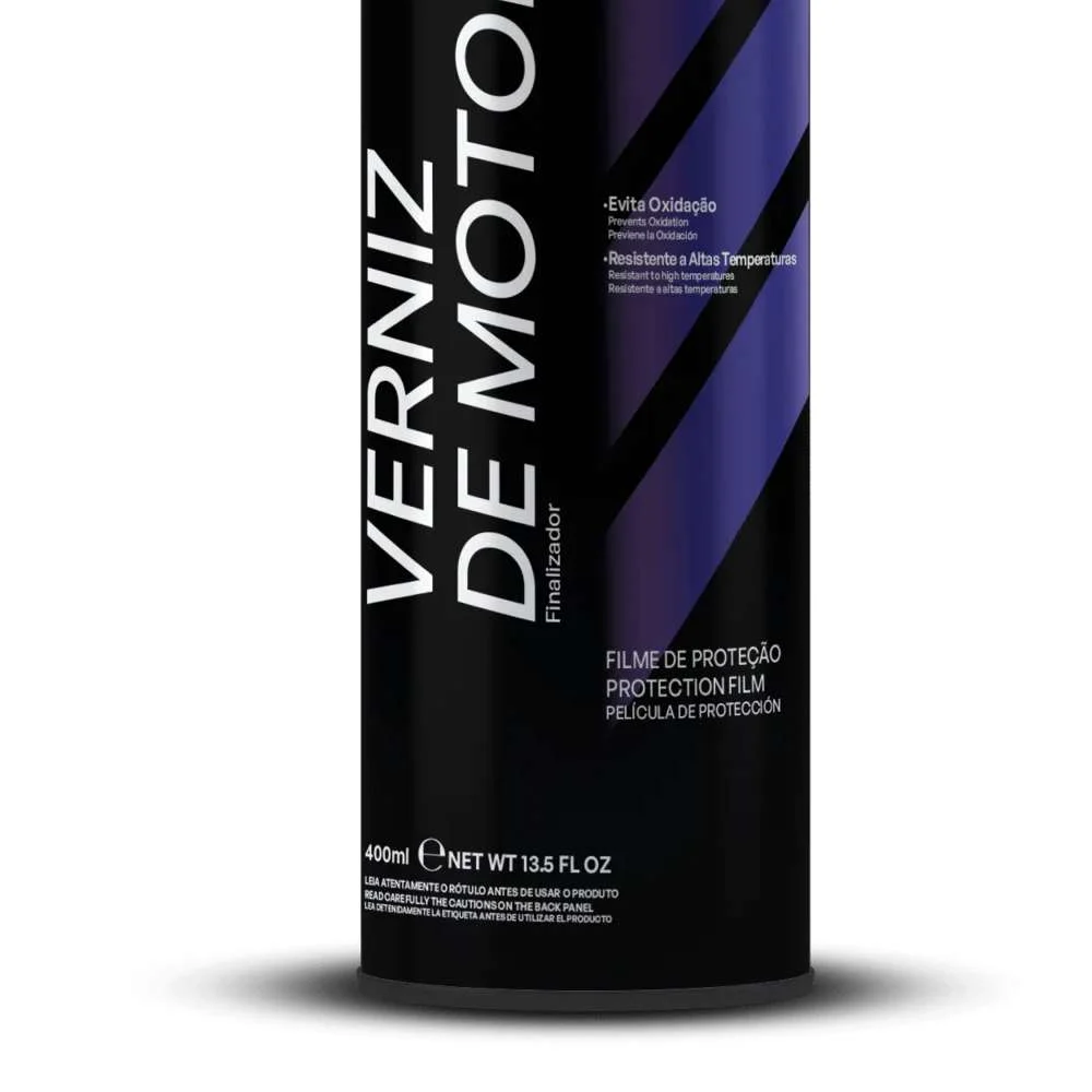 Verniz de Motor Finalizador Spray Aerossol 400Ml - Vonixx