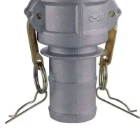 Acoplador de Alumínio Fêmea X Espigão 1 X 1 Conexão Rápida para Mangueira