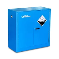 Armário Corta Fogo Azul 100 X 100 X 045 M com 01 Prateleira Redentor