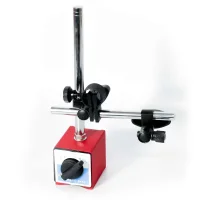 Base Magnética Articulada para Relógio Comparador Pms Alta Precisão e Fixação Robusta Vip