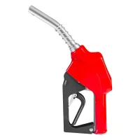 Bico Automático para Abastecimento 3/4 e Saída 1/2" com Capa C/ Sistema Magnético Vermelho